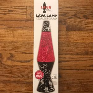 Pink lava lamp!